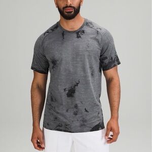 Lululemon metal vent tech short sleeve shirt marble